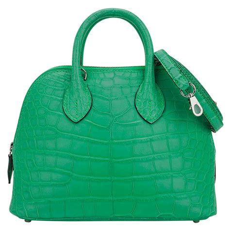 hermes mini bolide croc|Hermes bolide handbag.